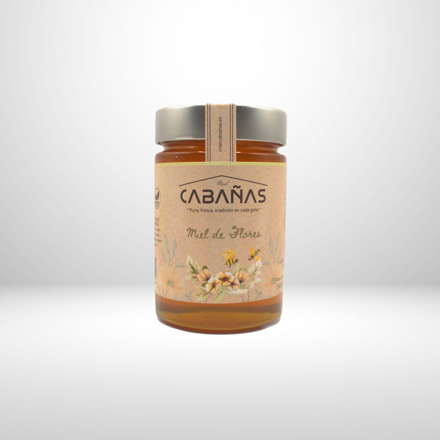 Miel Cabañas 500g. Miel de Flores