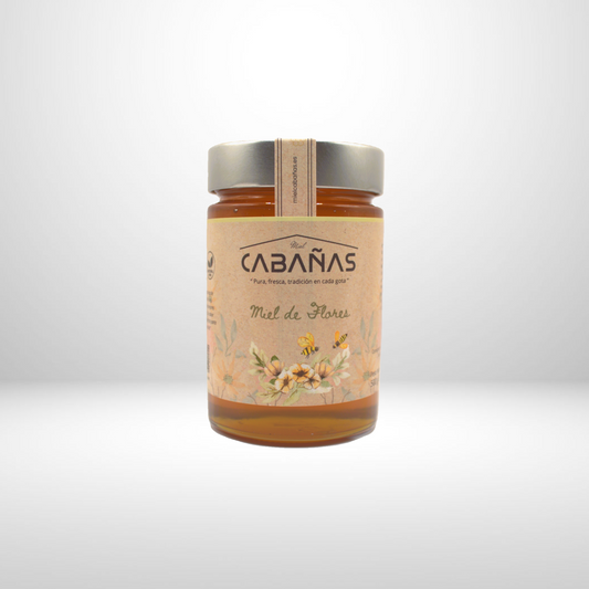 Miel Cabañas 500g. Miel de Flores